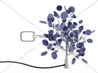Solar Cell Tree, Connected