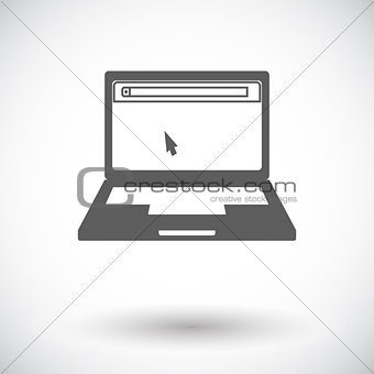 Laptop icon.