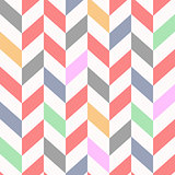 colorful Seamless chevron pattern, beautiful vector illustration