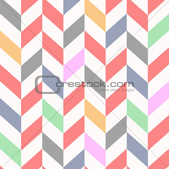 colorful Seamless chevron pattern, beautiful vector illustration
