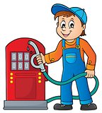 Gas station worker theme 1
