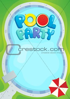 Pool party theme image 1