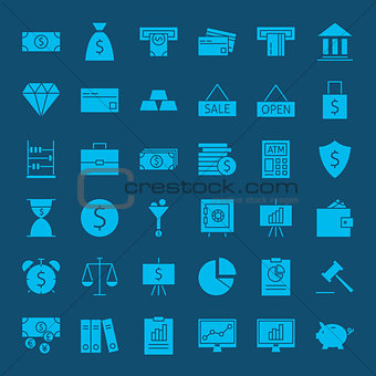 Banking Money Solid Web Icons