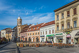 Brasov Town Hall Square in Romania