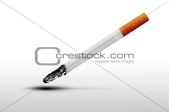 Cigarette with filter