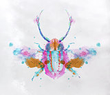 Monotype vivid beetle