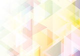 Pastel gradient low poly background 