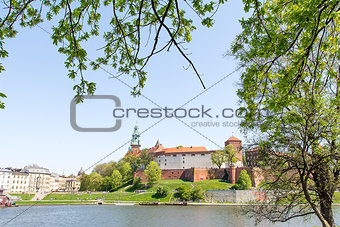 Castle Wawel in Krakow (Poland)