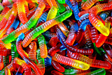 Jelly sweets in the form of a snake