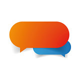 Speech bubble chat icon