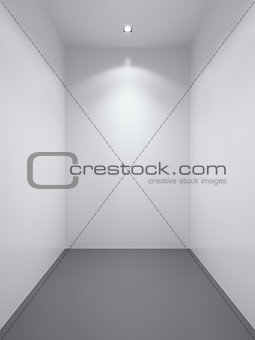 empty room, 3d rendering