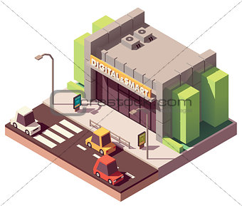 Vector isometric gadgets and computer store
