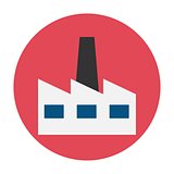 Factory flat icon