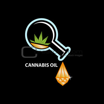 Cannabis oil as crystal