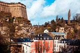 Grund Quarter in Luxembourg City