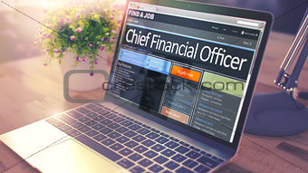 Now Hiring Chief Financial Officer. 3D.