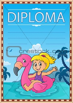 Diploma template image 3