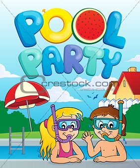 Pool party theme image 3
