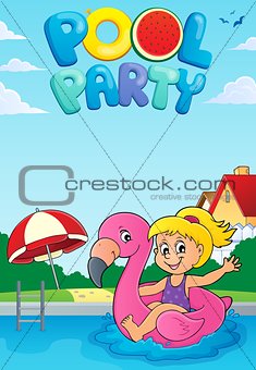 Pool party theme image 4