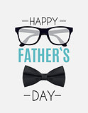 Happy Fathers Day Background. Best Dad Vector Illustration