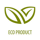 Eco product logo