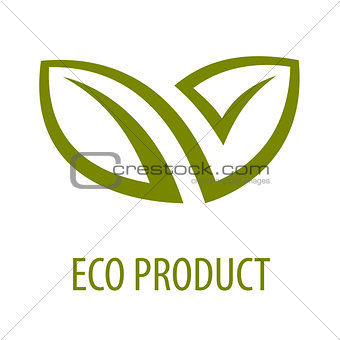 Eco product logo