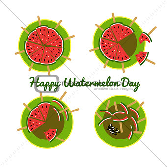 Concept for the National Watermelon Day