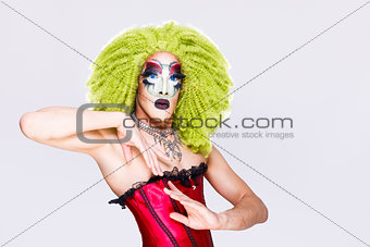 glamorous drag queen