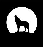 Vector Wolf Silhouettes