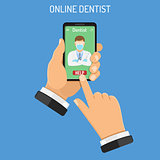 Online Dentistry Concept
