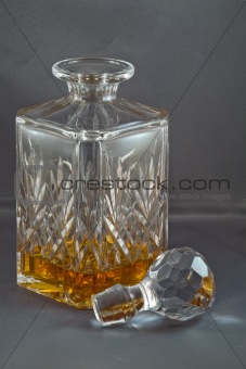 Whiskey in the decanter