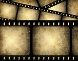 abstract filmstrip