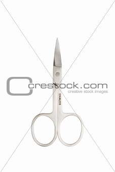 nail scissors isolated