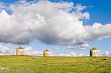 Three agriculture silos