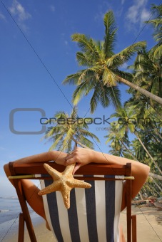 Sunbathing Tropical Style