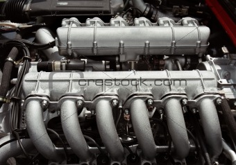 flat 12 cylinder boxer engine