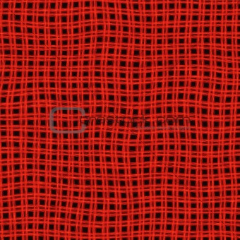 Red basket weave