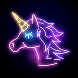 Neon Unicorn Light Sign
