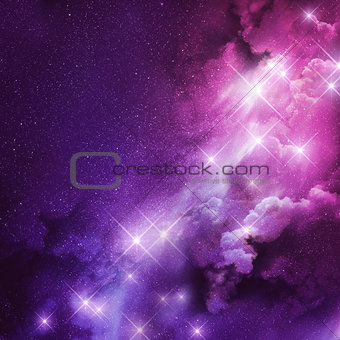 Pink and Purple Nebula