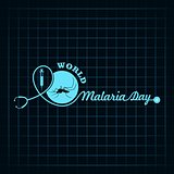 Vector Illustration of World Malaria Day