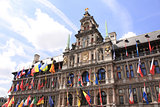 City hall, Grote Markt (Great Market Square), Antwerp, Belgium