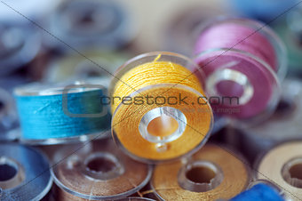 Colored sewing threads