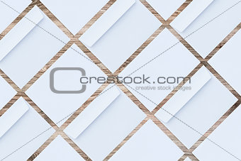 Blank white envelopes on wooden background. Two sides