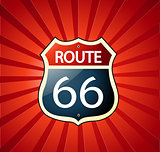 Route 66 sign 