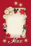 Christmas Blank Letter and Symbols