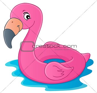 Flamingo float theme image 1