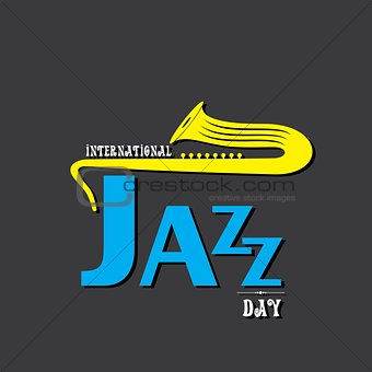 Vector Illustration of International Jazz Day