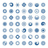 Design elements set. Abstract icons .
