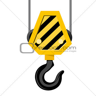 Industrial hook - construction crane hook