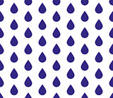 seamless water drops background. Raindrop wet weather vector illustration